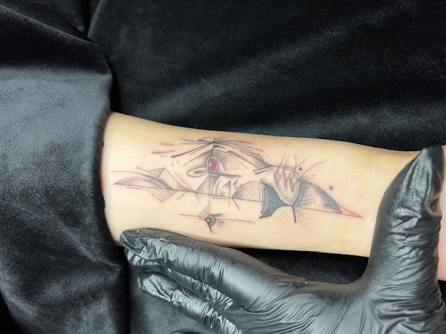 Fine Line Tattoo 8